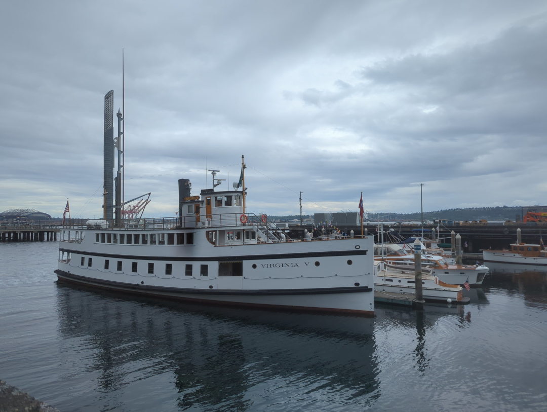Virginia V at Bell Harbor